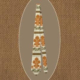 Abstrakte Art Deco Handsome Blätter Nature Design Krawatte