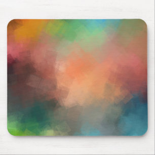 Abstrakte Art Elegante farbenfrohe Designvorlage Mousepad