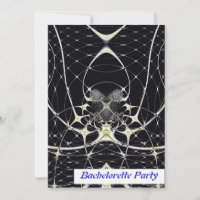 Abstrakte Art Golden Spiderweb