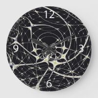 Abstrakte Art Golden Spiderweb