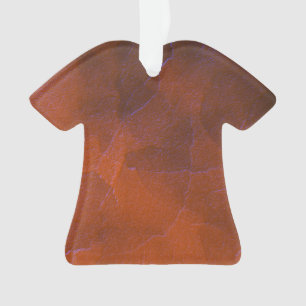 Abstrakte Art Orange Blue Ornament