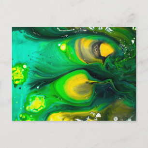 Abstrakte Art Postkarte