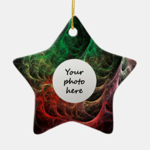 Abstrakte Art Space Fire Keramik Ornament