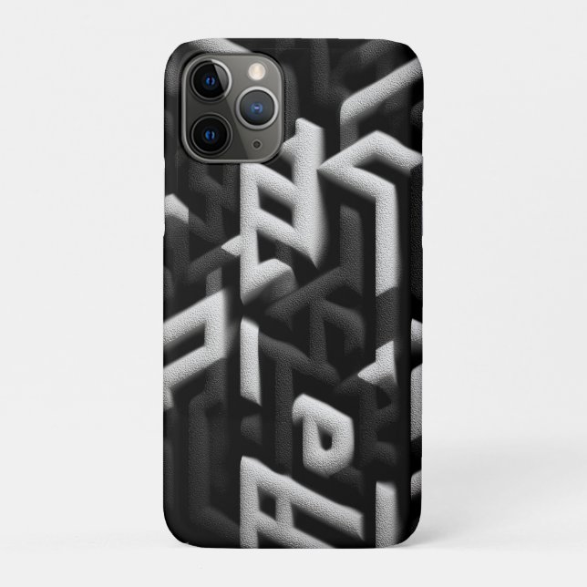 Abstrakte Artwork Case-Mate iPhone Hülle (Rückseite)