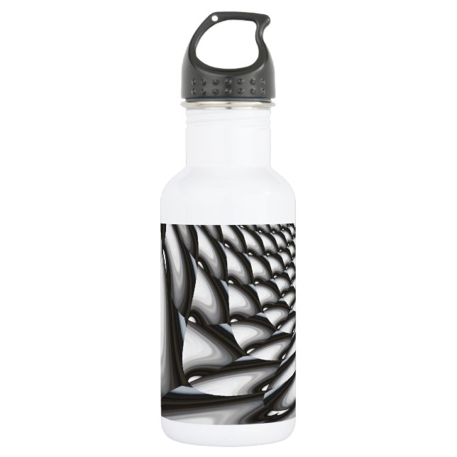 Abstrakte Artwork Trinkflasche (Vorderseite)
