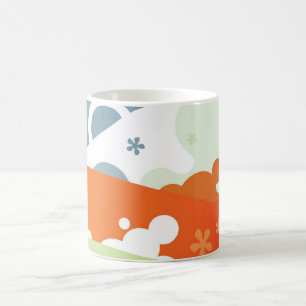 Abstrakte atomarTasse Kaffeetasse