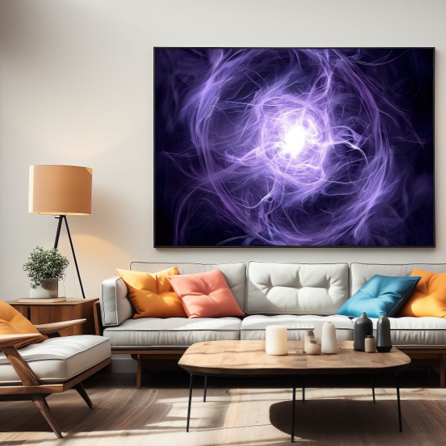 Abstrakte Aura: Energieform Kirlian Poster (Von Creator hochgeladen)