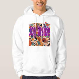 Abstrakte Ausdrucksautöne Sweater Hoodie