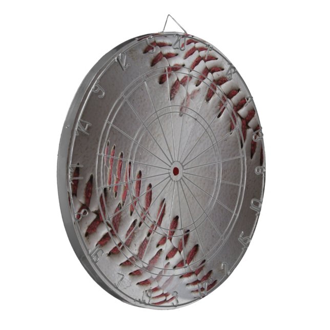 Abstrakte Baseball-Sticks Dartscheibe (Vorderseite Links)