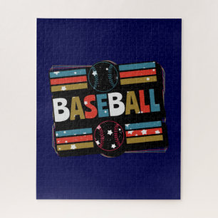 Abstrakte Baseballkunst