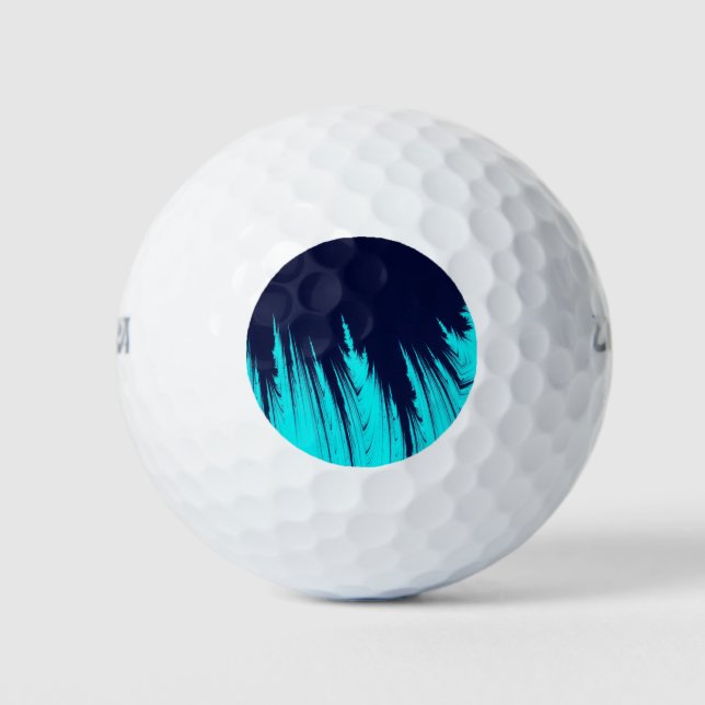 ABSTRAKTE BÄUME GOLFBALL (Vorderseite)