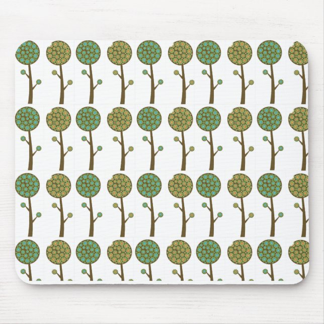 Abstrakte Bäume, mehrfache Mousepad (Vorne)