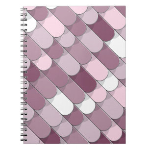 Abstrakte Bauweise (Fliesen) 2 Notizblock