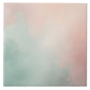 Abstrakte Beliebte Blush Pink Mint Kollektion Fliese