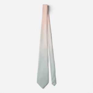 Abstrakte Beliebte Blush Pink Mint Kollektion Krawatte