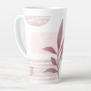 Abstrakte, beruhigende Formen Milchtasse