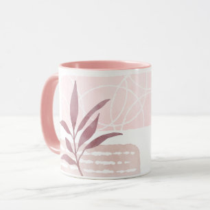 Abstrakte, beruhigende Formen Tasse