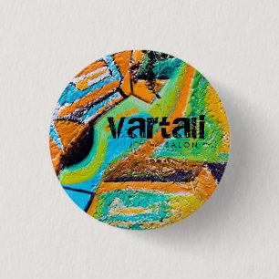 Abstrakte Beschaffenheit, die Vartali runden Knopf Button