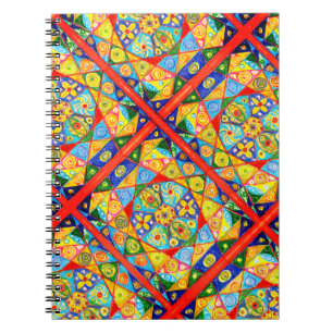 Abstrakte Bestellung Notizblock