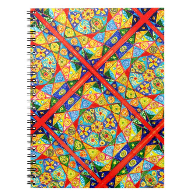 Abstrakte Bestellung Notizblock (Vorderseite)