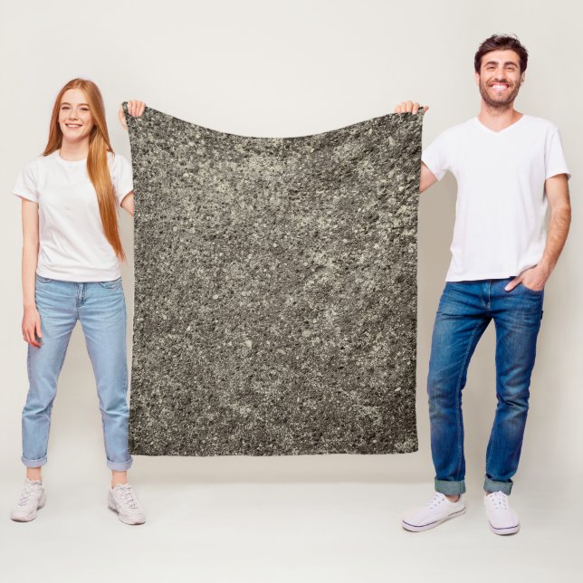 Abstrakte Betonstruktur Fleecedecke (Beispiel)