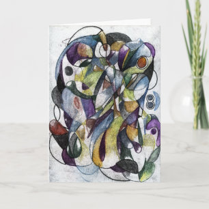 Abstrakte Bilder: Geisttod Karte