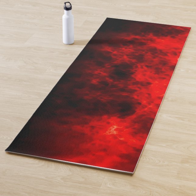 Abstrakte Blähdrossel Yogamatte (Beispiel)