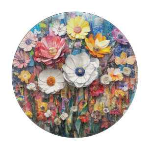 Abstrakte Bläschenplatine Schneidebrett