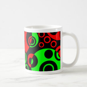 Abstrakte Blasen 01 Kaffeetasse