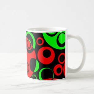 Abstrakte Blasen 03 Kaffeetasse