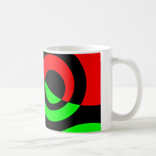 Abstrakte Blasen 04 Kaffeetasse