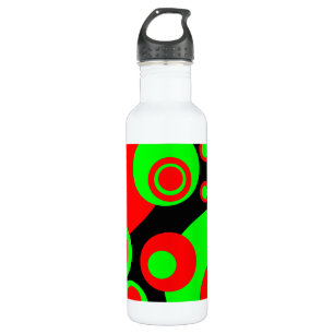 Abstrakte Blasen Edelstahlflasche