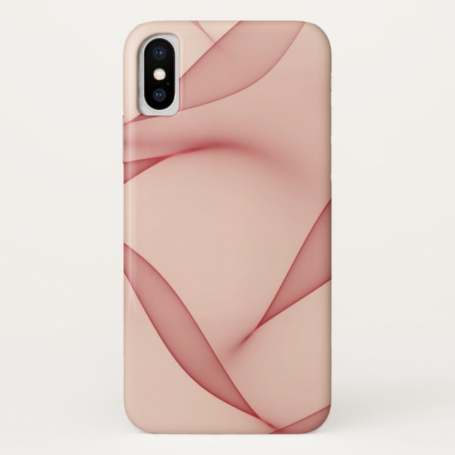 Abstrakte Blätter iPhone X Gehäuse Case-Mate iPhone Hülle (Rückseite)
