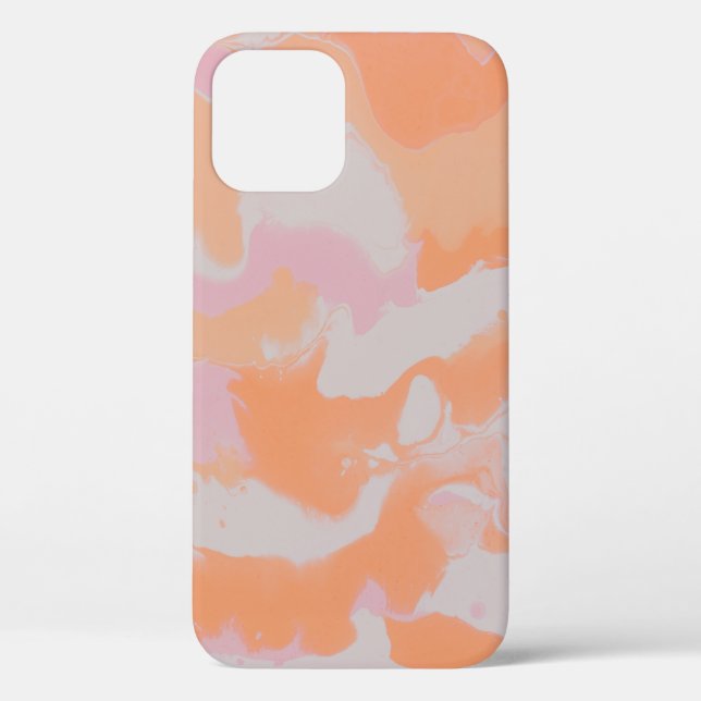 ABSTRAKTE BLAU- UND WEISSBILDUNG 2 Case-Mate iPhone HÜLLE (Rückseite)