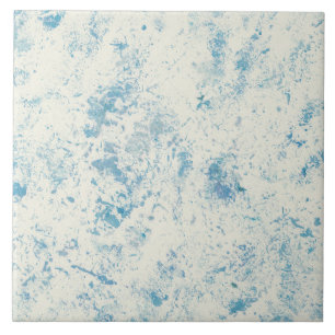 Abstrakte blaue Aquarelltextur Fliese