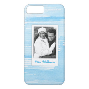 Abstrakte blaue blaue Beschaffenheit addieren Case-Mate iPhone Hülle