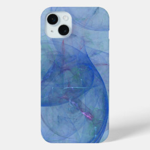 abstrakte blaue Kunst Case-Mate iPhone Hülle