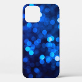 Abstrakte blaue Leuchtpunkte Case-Mate iPhone Hülle