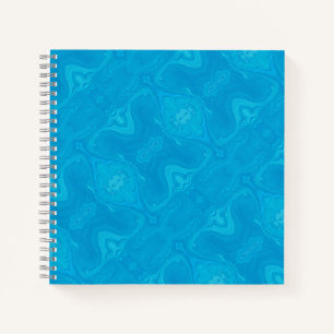 Abstrakte Blaue Marmor-Personalisierte HP-Hülle Notizbuch