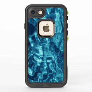 Abstrakte blaue Wasserwellen