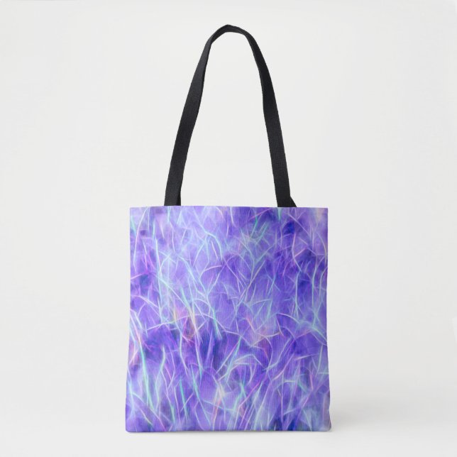 Abstrakte Blitzlichter Tasche (Vorderseite)