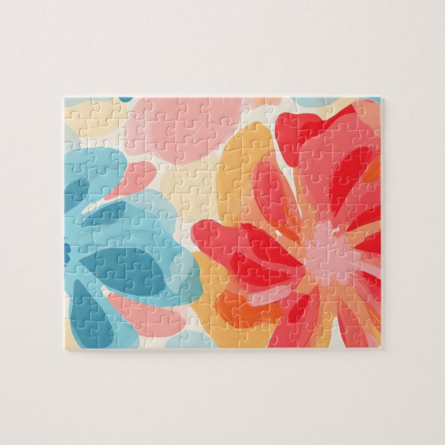 Abstrakte Blume (Horizontal)