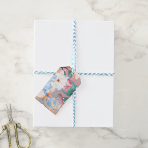 ABSTRAKTE BLUME 1 GESCHENKANHÄNGER