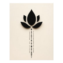 Abstrakte Blume Art