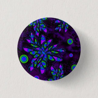 Abstrakte Blume Button