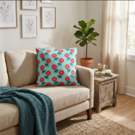 Abstrakte Blume Kissen