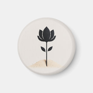 Abstrakte Blume Magnet