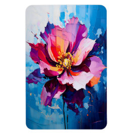 Abstrakte Blume Magnet