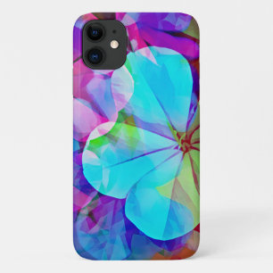 Abstrakte Blume mit Tropenkunst Case-Mate iPhone Hülle
