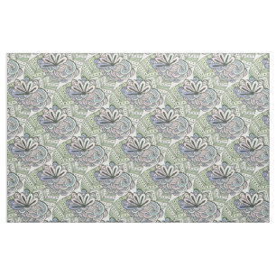 Abstrakte Blume Muster Stoff
